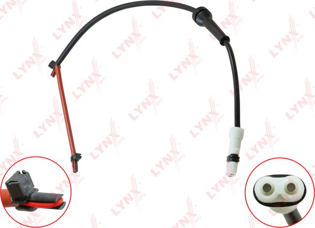 Датчик износа тормозных колодок  LYNXauto задний для Porsche Cayman I (987) 2005-2013. Артикул BW-1202