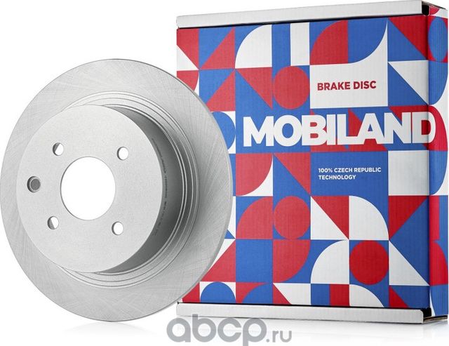 Диск тормозной задний невентилируемый D291,8мм NISSAN TIIDA (C11, SC12, SC11) (Mobiland). Артикул 416209400