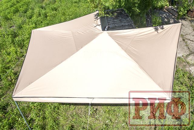 Маркиза автомобильная РИФ веерная 2.5х3,0 м (левая). Артикул RIFAVF063030601