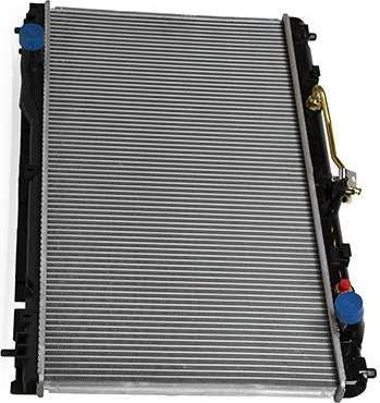 Радиатор охлаждения двигателя Zentparts. Артикул Z20366