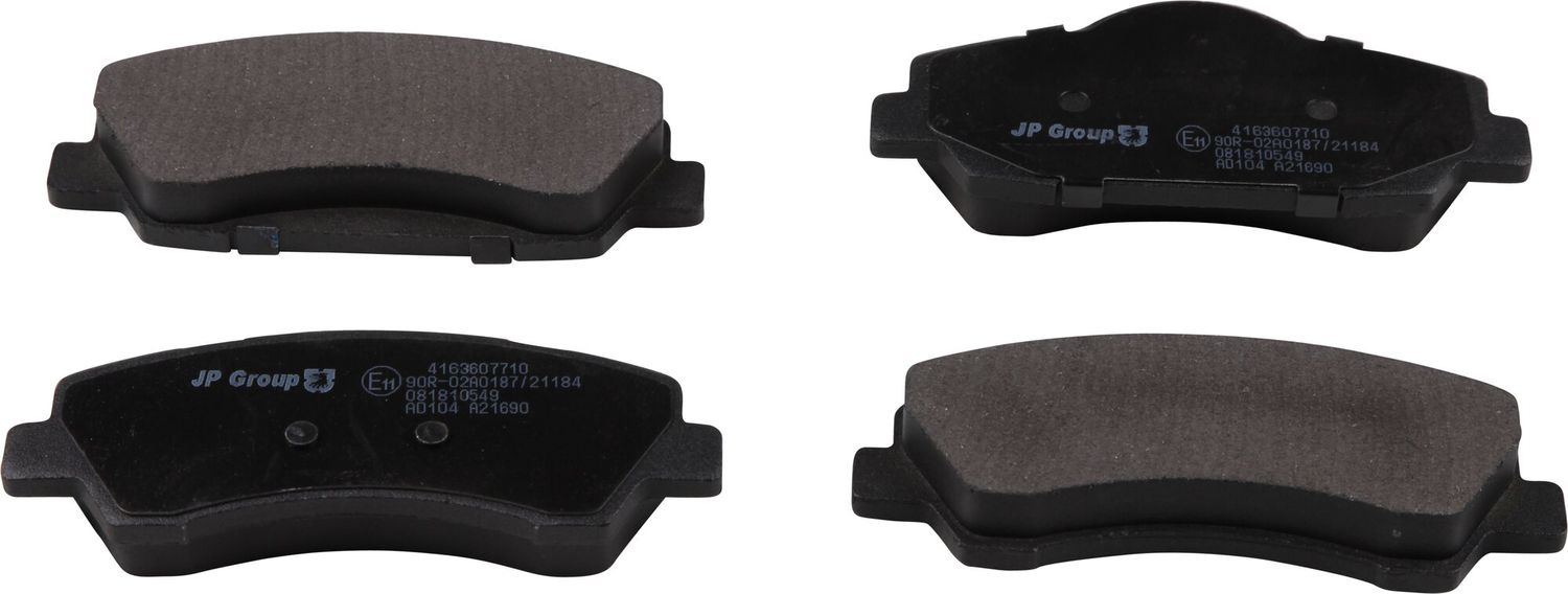 Тормозные колодки JP Group JP. Артикул 4163607710