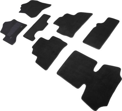 Коврики текстильные Seintex на нескользящей основе для салона Cadillac Escalade IV 2014-2024. Артикул 90225