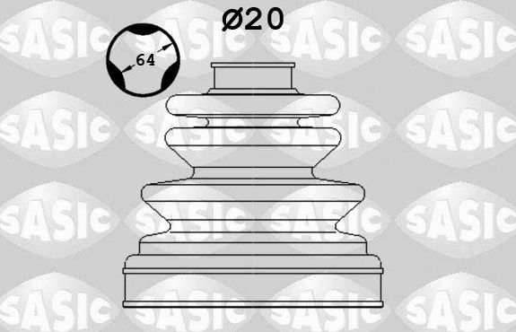 Пыльник ШРУСа внутренний Sasic. Артикул 1906167