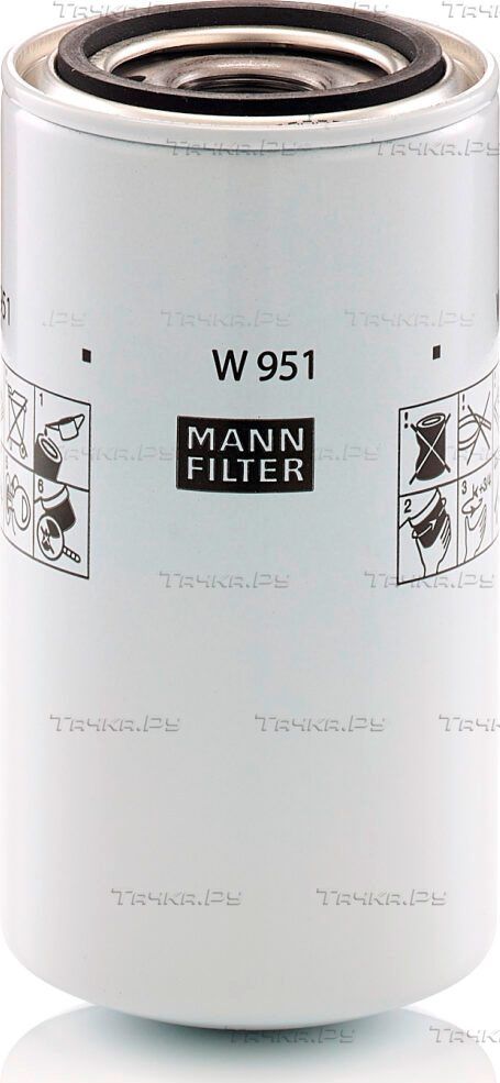 Масляный фильтр Mann-Filter. Артикул W 951