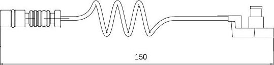 Датчик износа тормозных колодок  Trialli. Артикул PFS 0181