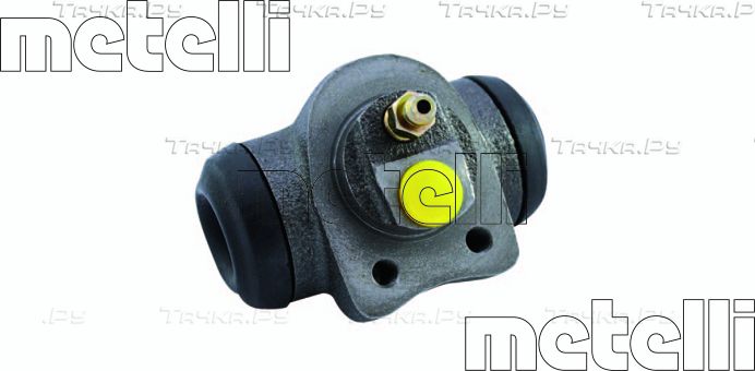Тормозной цилиндр Metelli (Чугун) задний для Opel Kadett D 1981-1984. Артикул 04-0296