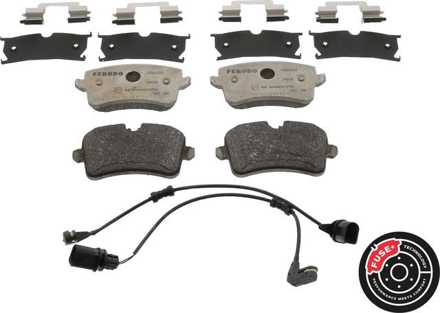 Тормозные колодки Ferodo FUSE+ Technology. Артикул FDB4393