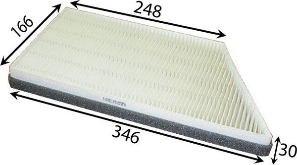 Салонный фильтр JS Asakashi. Артикул AC42001