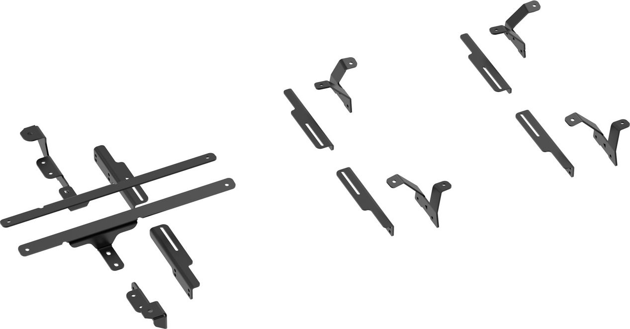 Комплект крепежа к порогам Rival для Geely Monjaro 2023-2026. Артикул 9.1906.1