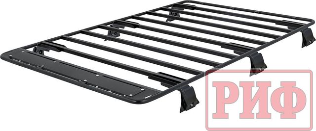 Багажник (платформа) РИФ 1350х2100 мм (высота крепежа 135 мм) для Toyota Land Cruiser 76 2007-2026. Артикул RIF070-roof4