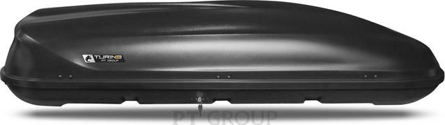 Автомобильный бокс PT Group Turino Sport аэродинамический черный (510 л, 210х81х45 см). Артикул UNI-XX-441801.33