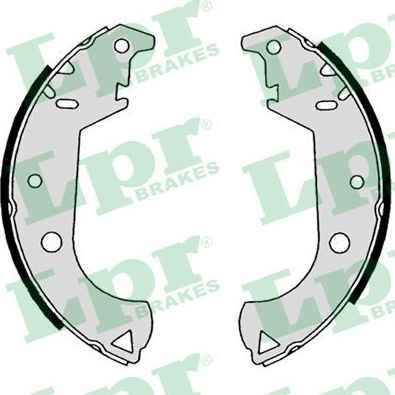 Тормозные колодки LPR задние для Fiat Doblo I 2001-2015. Артикул 08650