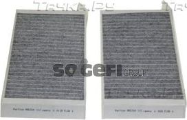 Салонный фильтр Purflux для Renault Laguna III 2007-2015. Артикул AHC264-2