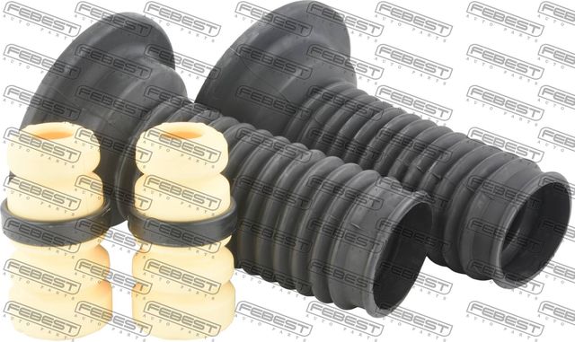 Комплект отбойников и пыльников амортизаторов (стоек) Febest. Артикул TSHB-ASU50F-KIT