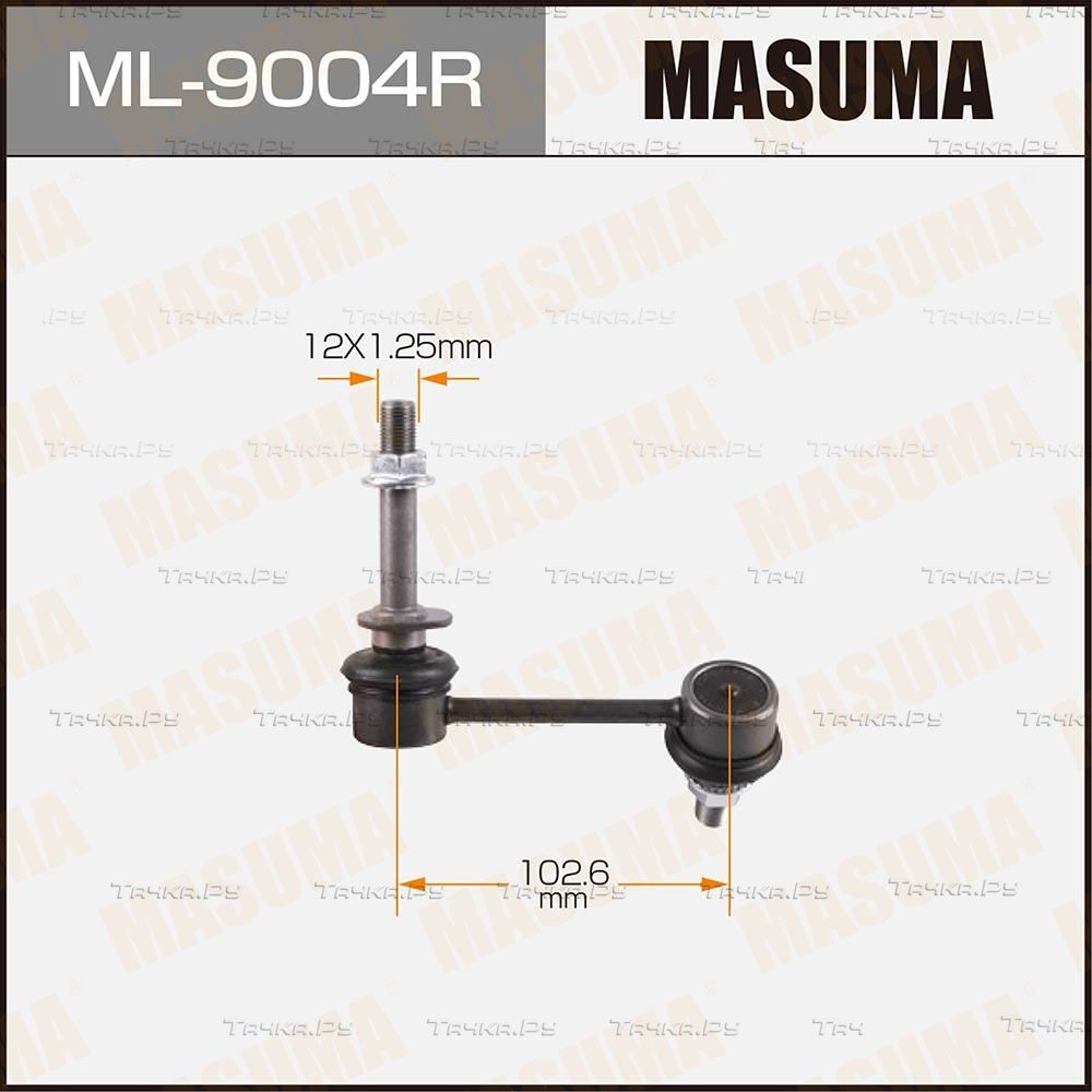 Стойка (тяга) стабилизатора Masuma передняя правая для Toyota Brevis 1999-2002. Артикул ML-9004R