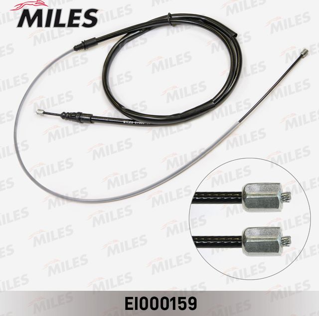 Трос ручника (тросик ручного тормоза) Miles. Артикул EI000159