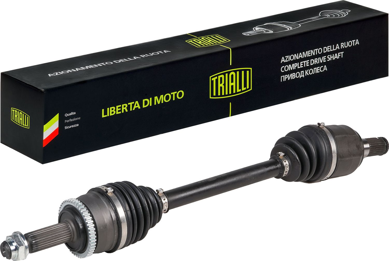 Полуось (привод в сборе, приводной вал) Trialli. Артикул AR 0812