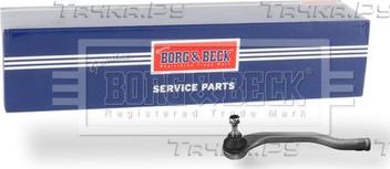 Наконечник рулевой тяги Borg & Beck. Артикул BTR5848