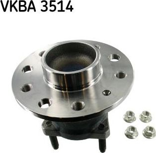 Ступица колеса с интегрированным подшипником SKF. Артикул VKBA 3514