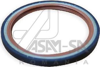 Сальник коленвала ASAM (PTFE (Polytetrafluorethylen)). Артикул 01338