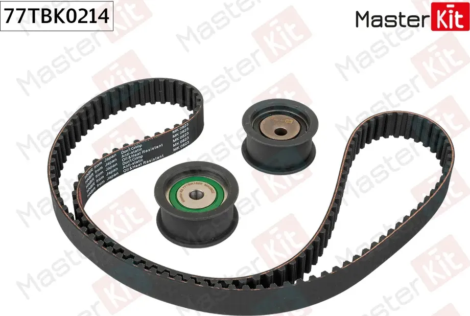 77TBK0214 Комплект ремня ГРМ LADA KALINA (1118) 2004 - (Master KIT). Артикул 77tbk0214