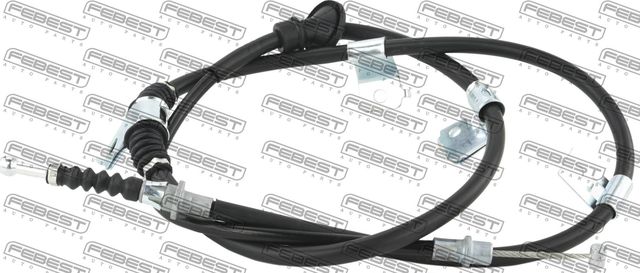 Трос ручника (тросик ручного тормоза) Febest задний правый для Mitsubishi Outlander III 2012-2026. Артикул 04100-GF4WDRH