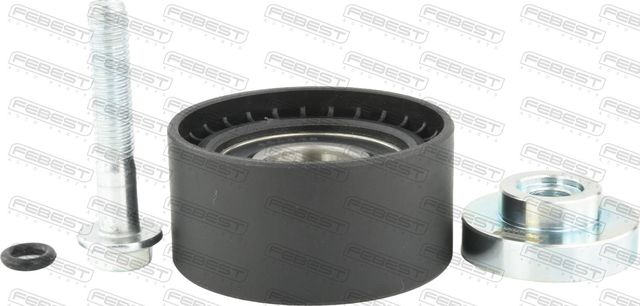 Направляющий (ведущий) ролик приводного поликлинового ремня Febest. Артикул 1988-N47D20