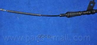 Трос ручного тормоза (Parts-Mall). Артикул PTB-308