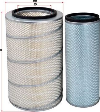 Воздушный фильтр Sakura. Артикул A-7615-S