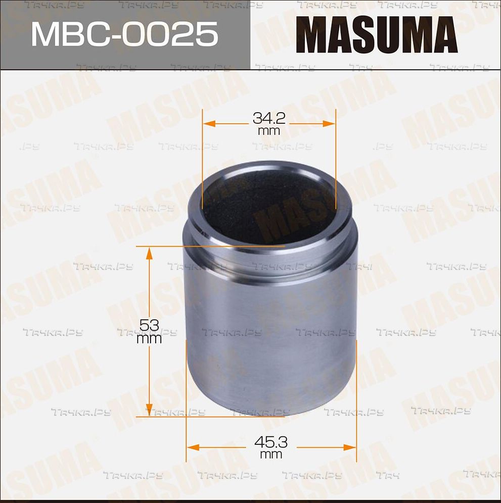 Поршень тормозного суппорта Masuma задний для Lexus LX 570 2007-2026. Артикул MBC-0025