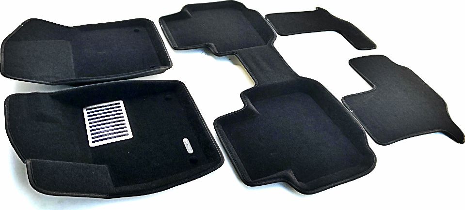 Коврики текстильные Euromat 3D Lux для салона Volkswagen Passat B5 2000-2005. Артикул EM3D-005410