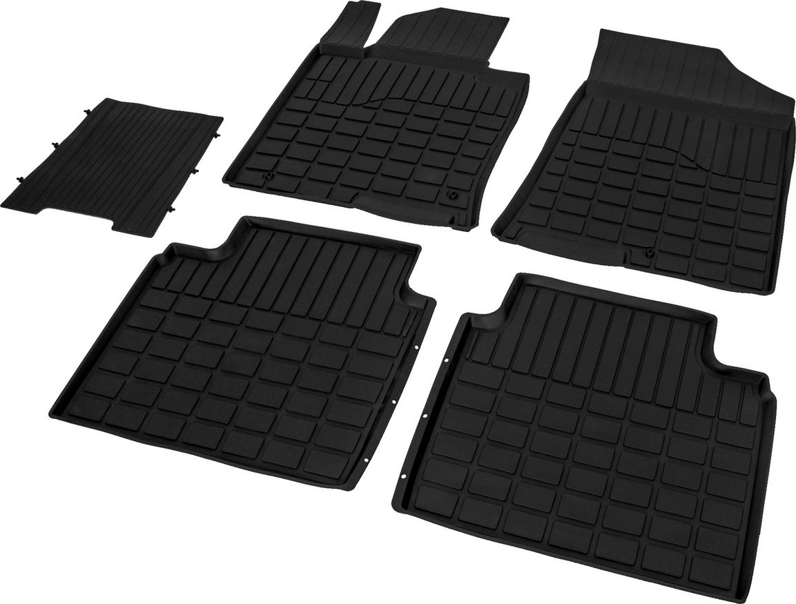 Коврики Rival для салона литьевые Kia Optima IV седан 2016-2018 2018-2026. Артикул 62807001