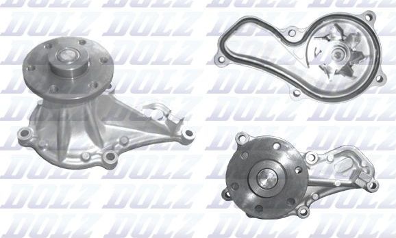 Помпа (водяной насос) Dolz для Honda Civic VIII 2005-2012. Артикул H144