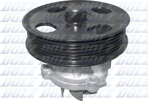 Помпа (водяной насос) Dolz для Fiat Tipo 356 2015-2026. Артикул N208