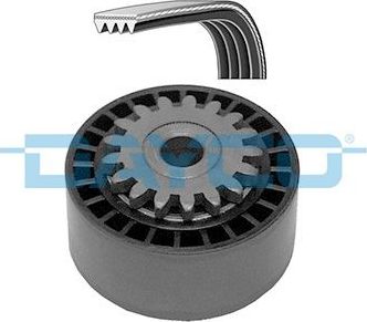 Приводной ремень поликлиновой с роликами (комплект) Dayco. Артикул KPV194