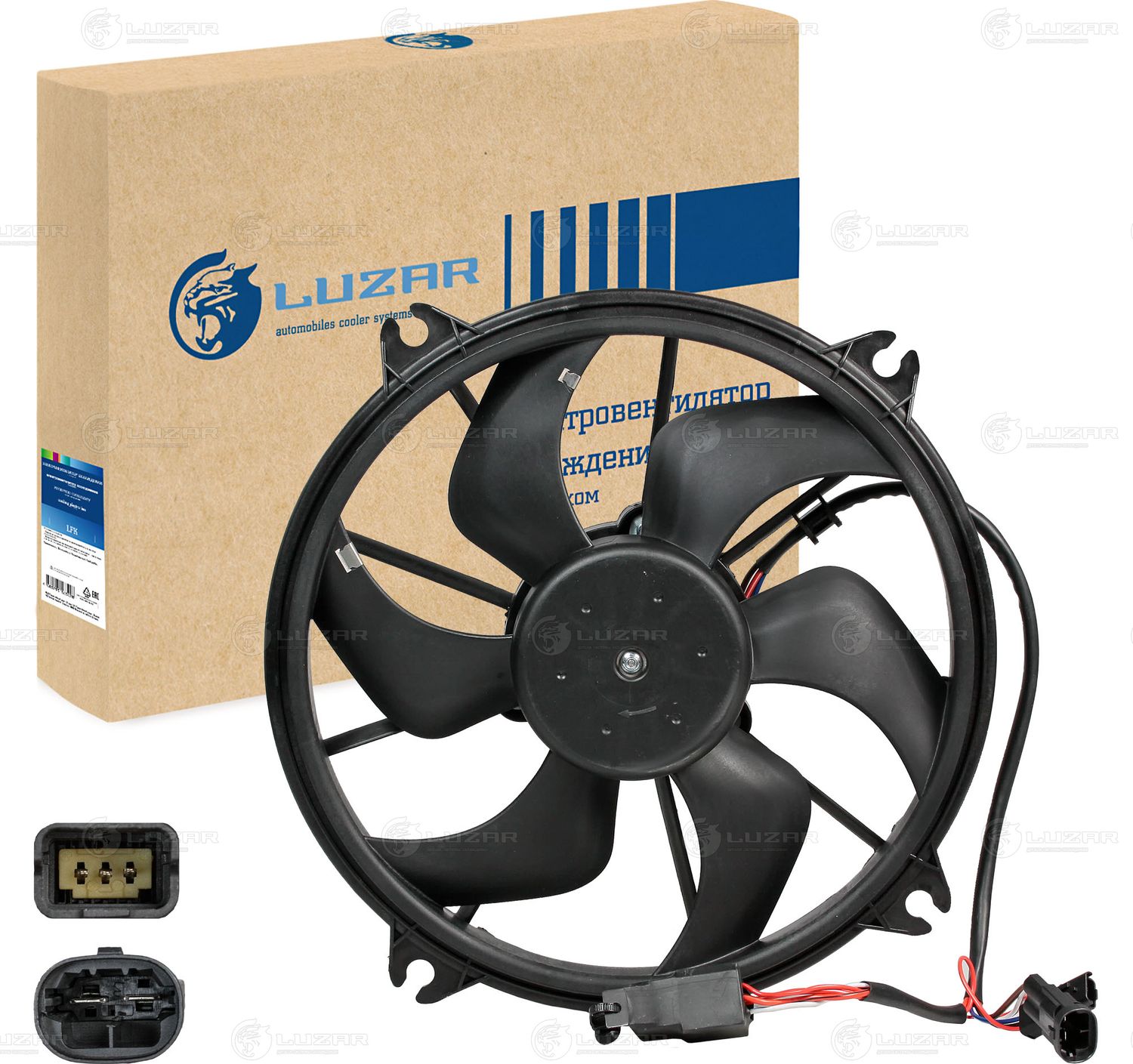 Вентилятор радиатора двигателя Luzar. Артикул LFK 2004