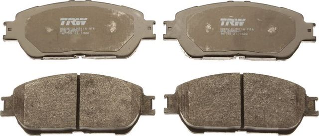 Тормозные колодки TRW. Артикул GDB3612