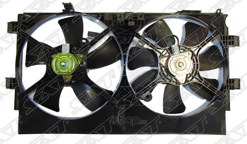 Диффузор радиатора в сборе MITSUBISHI LANCER 07-A (SAT). Артикул STMBW52010