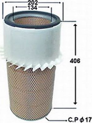 Воздушный фильтр JS Asakashi. Артикул A353J