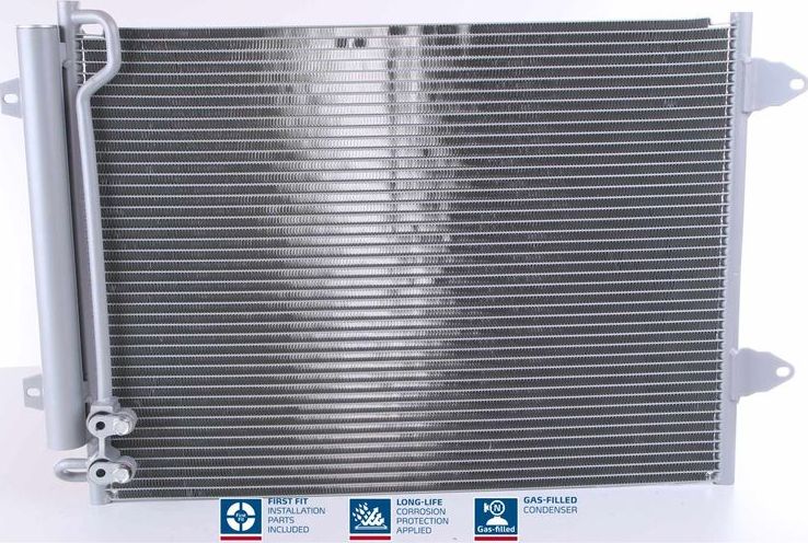 Радиатор кондиционера (конденсатор) Nissens (алюминий). Артикул 94831