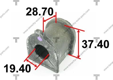 Втулка стабилизатора Tenacity. Артикул ASBTO1049