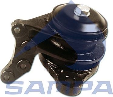 Подушка (опора) двигателя Sampa левая для Renault Premium I 1996-2006. Артикул 080.164