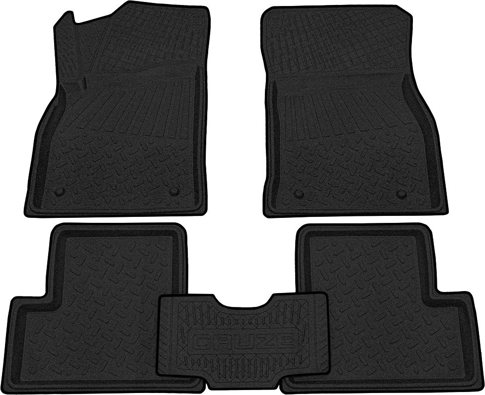 Коврики Rezkon 3D Evaplast для салона Chevrolet Cruse I 2009-2015. Артикул 4512020100