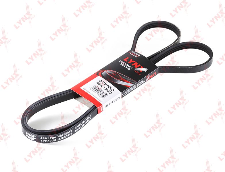 Приводной ремень поликлиновой LYNXauto. Артикул 4PK1720