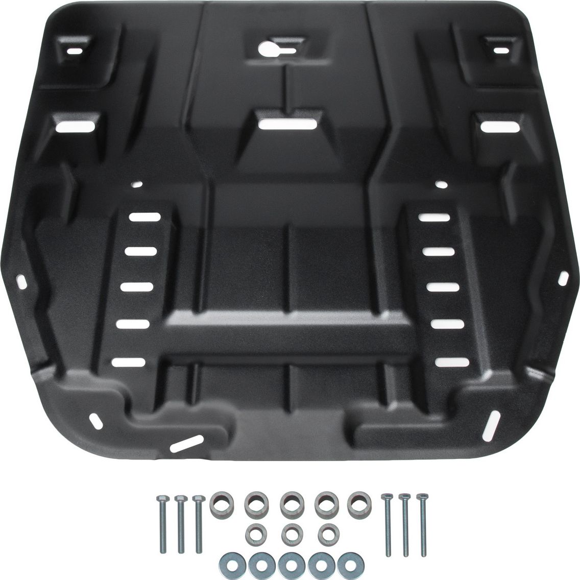 Защита AutoMax для картера и КПП Kia Sorento IV 2020-2026. Артикул AM.2862.1