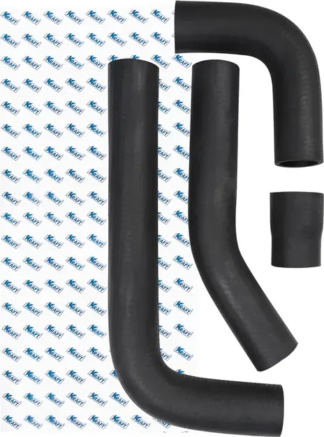 Комплект патрубков радиатора ВАЗ 21074 мед. (4 шт.) (Kraft). Артикул KT885874