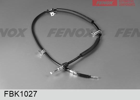 Трос ручника (тросик ручного тормоза) Fenox. Артикул FBK1027