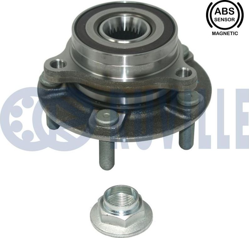 Ступица колеса с интегрированным подшипником (в сборе) Ruville. Артикул 222010