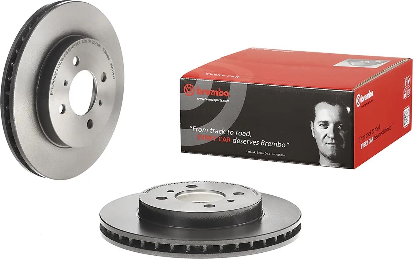 Тормозной диск Brembo PRIME LINE - UV Coated. Артикул 09.A116.11