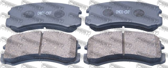 Тормозные колодки Febest. Артикул 0401-CKF